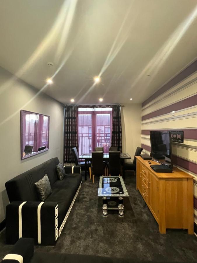 Boutique Blackpool 2 Bed Grey Apartment Sleeps 10 Exteriér fotografie