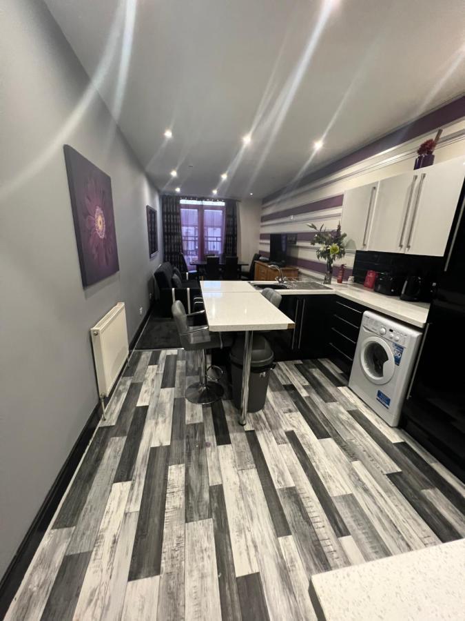 Boutique Blackpool 2 Bed Grey Apartment Sleeps 10 Exteriér fotografie